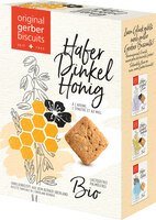 Bio Hafer Dinkel Honig Biscuit