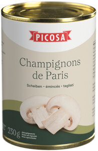 Champignons de Paris Scheiben