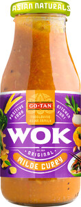 Sauce Wok curry doux