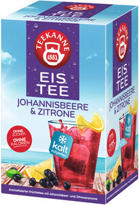 Eistee Johannisbeere-Zitrone
