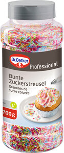 Bunte Zuckerstreusel