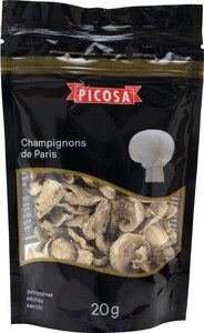 Champignons de Paris séchés