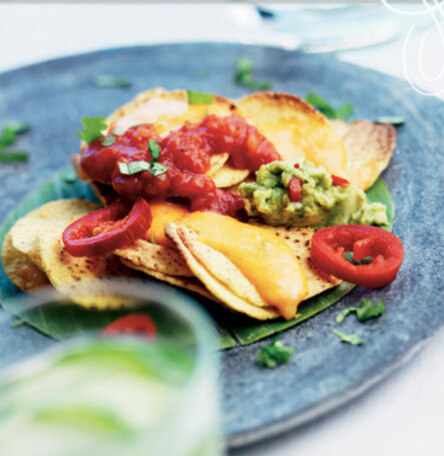 Nachos überbacken