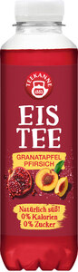 Eistee Granapfel-Pfirsich