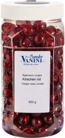 Rote Herzkirschen ganz
