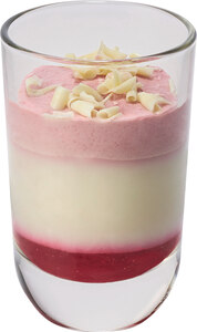 Joghurtcreme mit Himbeer