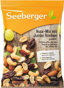 Nuss-Mix mit Jumbo Rosinen geröstet