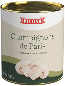 Champignons de Paris en tranches