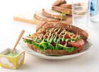 Speck und Avocado Sandwich mit Wasabi Sauce