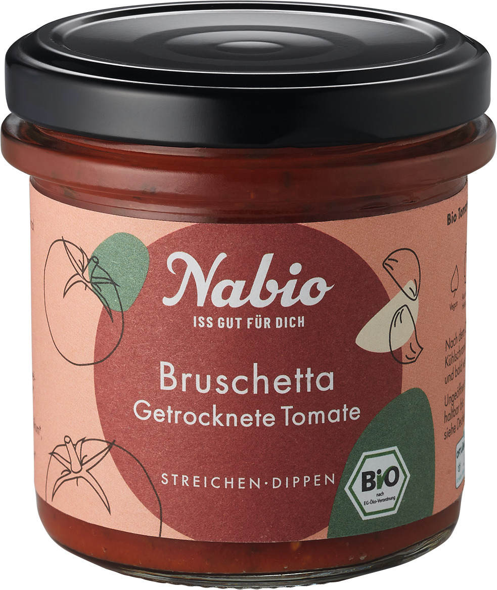 Nabio Bruschetta dried tomatoes org null