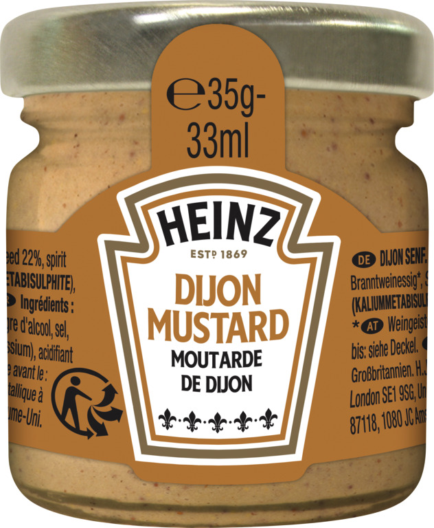 Heinz Dijon mustard, room service j null
