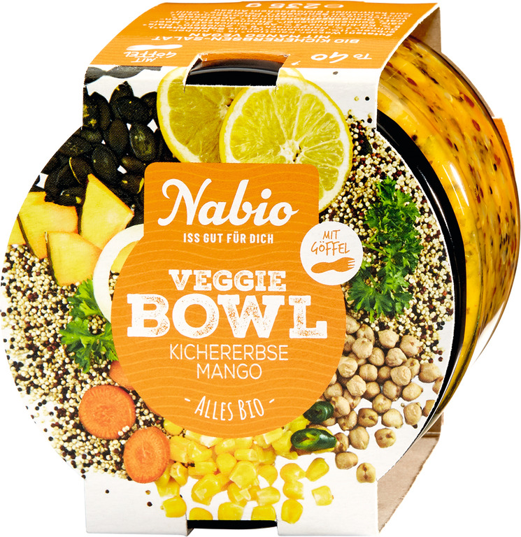 Nabio Vegibowl Chick-pea Mango orga null
